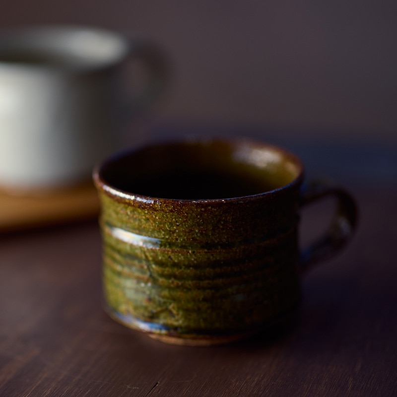 手づくりマグ 織部 22214 [T102]