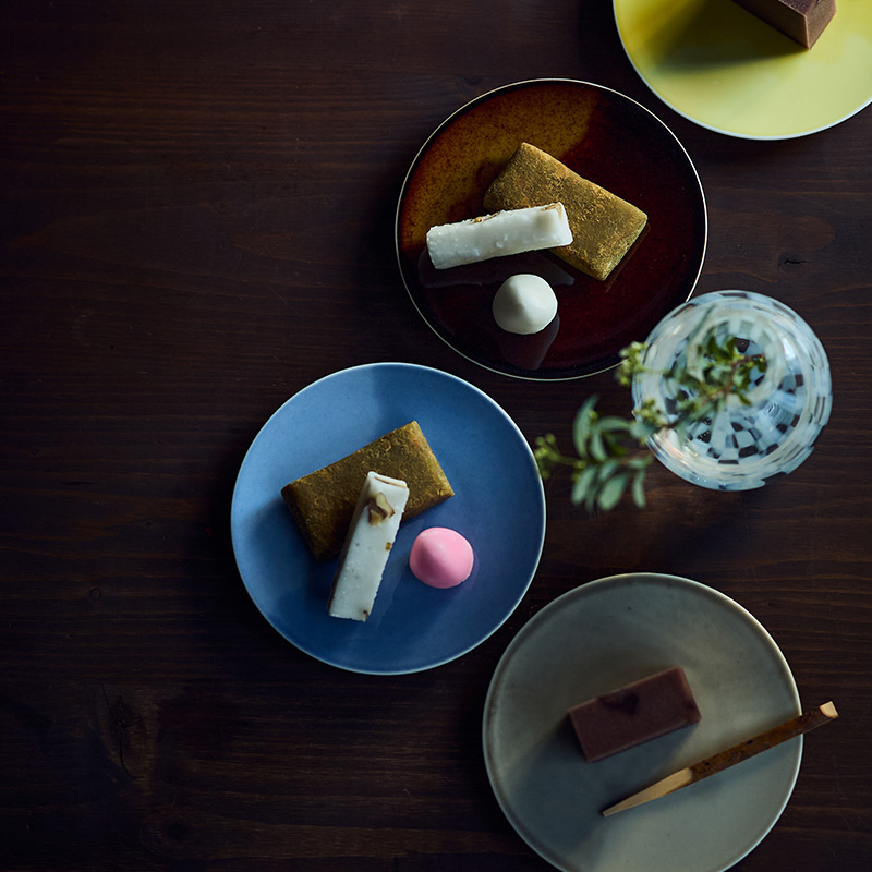 casane te（かさね茶器）小皿4枚組 [T102]