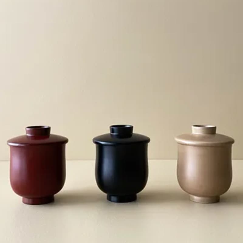 Yosooi 一口椀 ひとくちわん 黒 [T102]