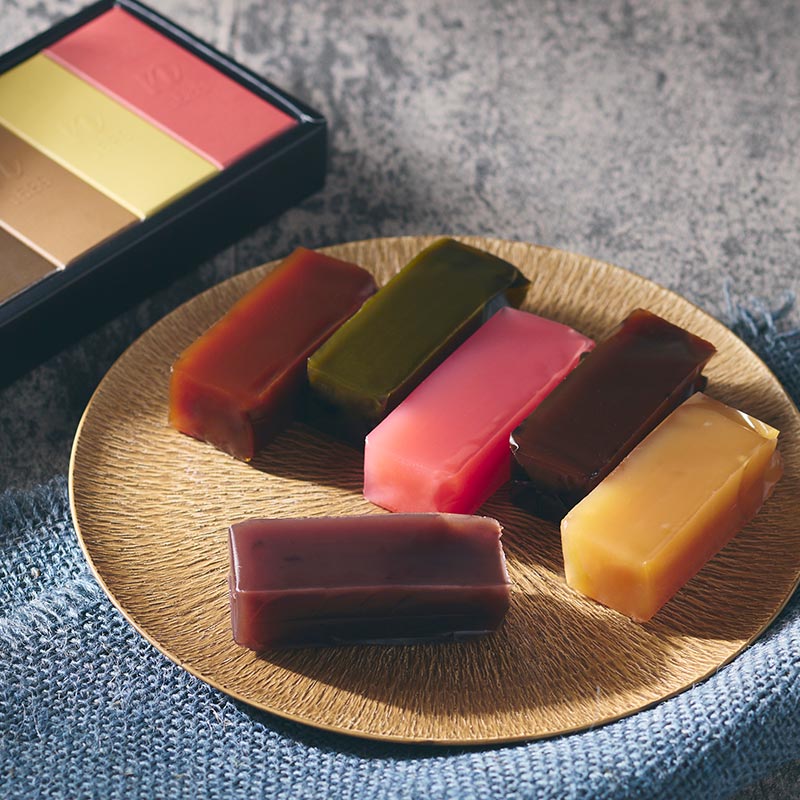 駿 小形羊羹「neri」6本入深(FUKA) [A089BN]