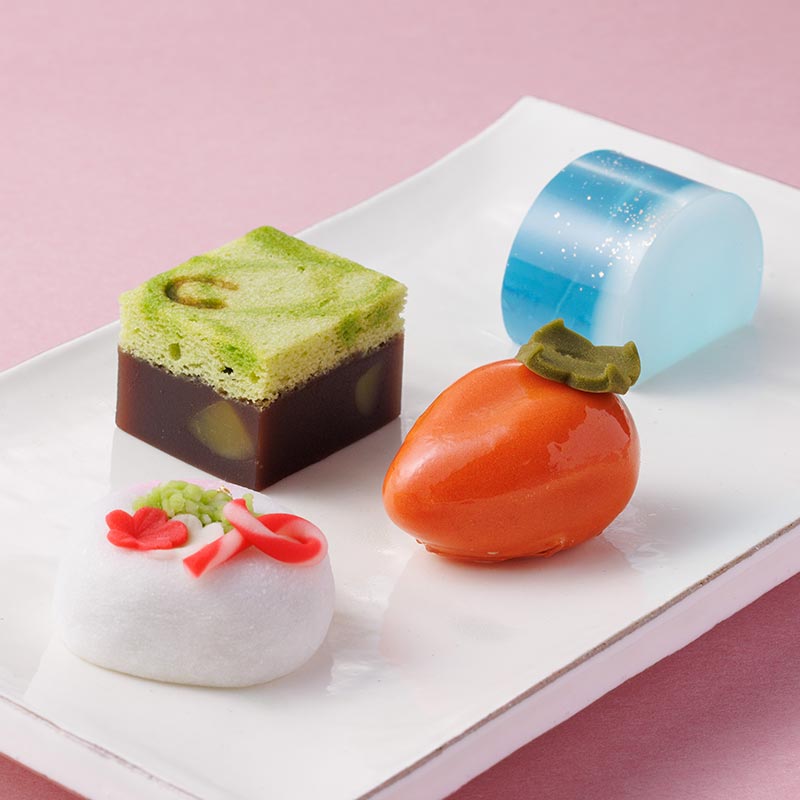 お年賀和菓子詰合せ「おとずれ」(12月27日28日29日発送限定) [A043ND]