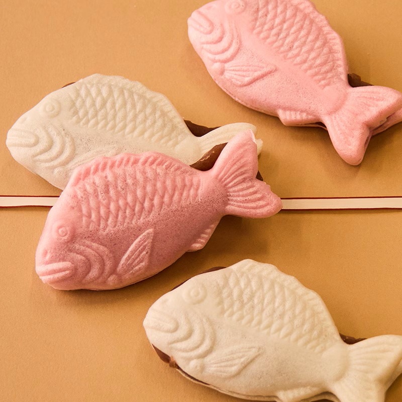 紅白めで鯛もなか 3個入(期間限定) [A092BN]