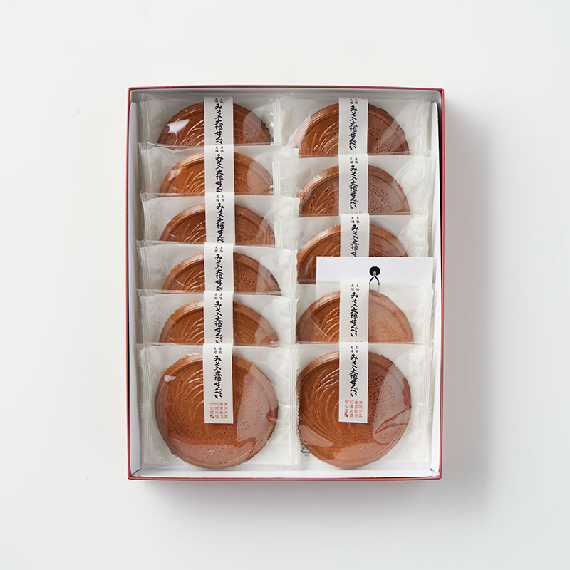 みそ入大垣せんべい 11枚入 [A057BN] | 店舗,田中屋せんべい総本家