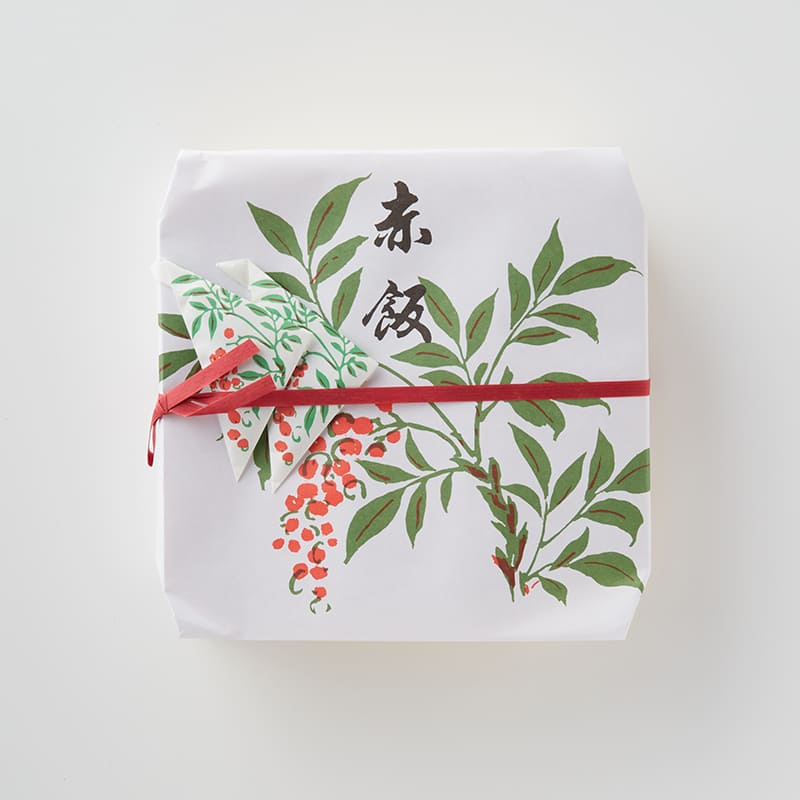 赤飯6寸折 [A006B]