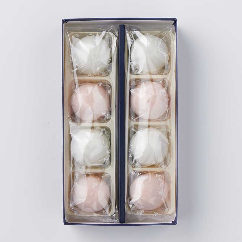 紅白朝汐8個入 [A036BN]