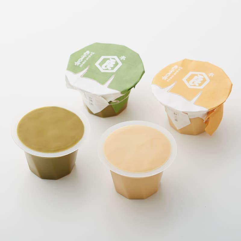 和三盆・お濃茶ぷりん6個入 [A022N]