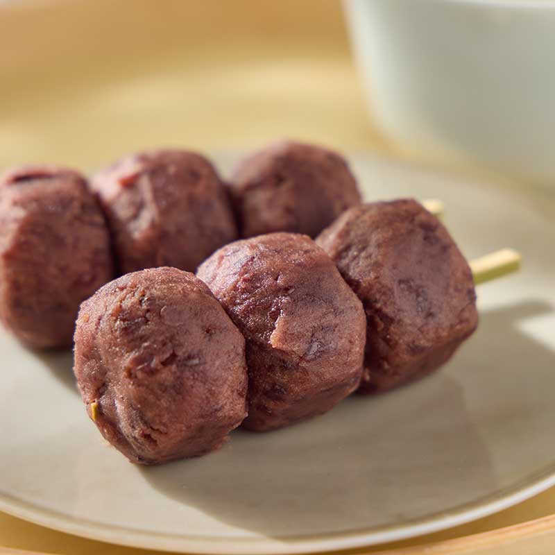 茂助だんご つぶ餡6本 [A071BN]