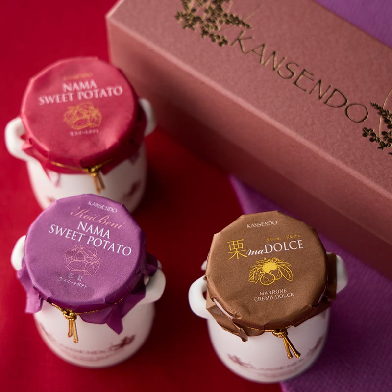 芋栗アソート・生スイートポテトシリーズ3本入 [A084B]