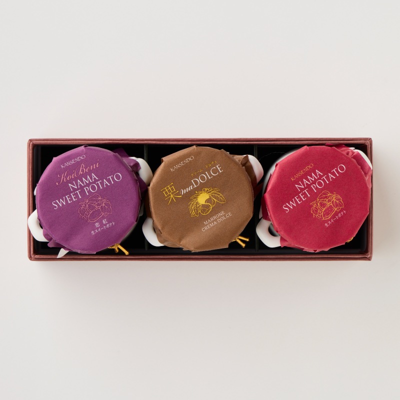 芋栗アソート・生スイートポテトシリーズ3本入 [A084B]