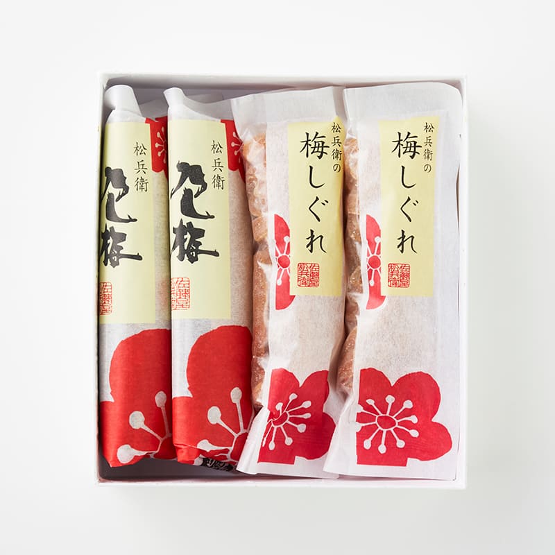 乃し梅・梅しぐれ詰合せ [A011BN] | 店舗,乃し梅本舗 佐藤屋 | 旅する