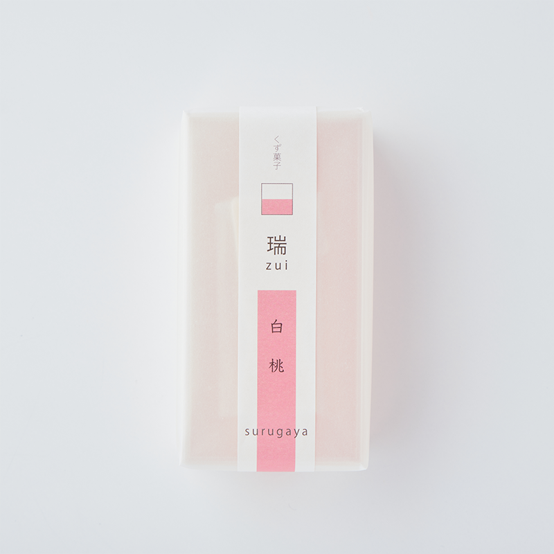 瑞 -zui- (くず菓子) 白桃 (期間限定) [A089B] 