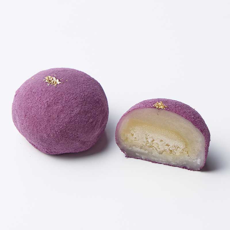 菓子香房 大阪・甘泉堂 もちやわ・生スイートポテト大福20個入?ギフトボックスタイプ? もちやわ生スイートポテト大福 4個入・ギフトボックスタイプ[A084B