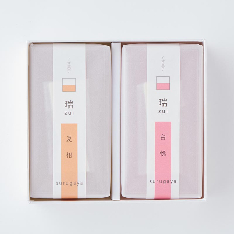 瑞 -zui- 2本入 白桃と夏柑 (期間限定) [A089BN] 