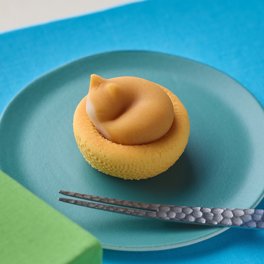 上生菓子「ねむりねこ」 6個入[A080BN]