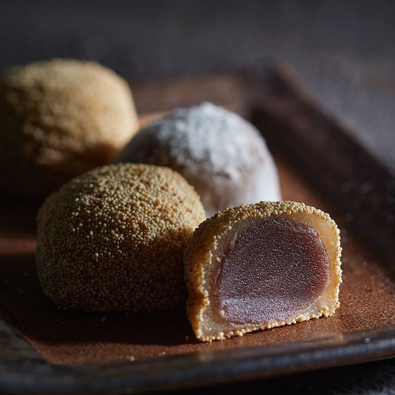 南蛮好み 肉桂餅 ちぬ乃月(けしの実餅)20個入 NBK-3 [A002BN]