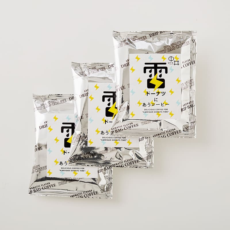 雷ドーナツにあう珈琲3個入 [A019BN]