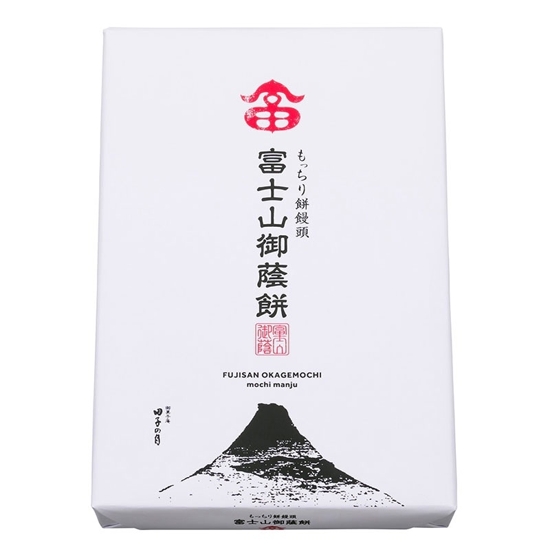 富士山御蔭餅 抹茶小豆 12個入 [A037]
