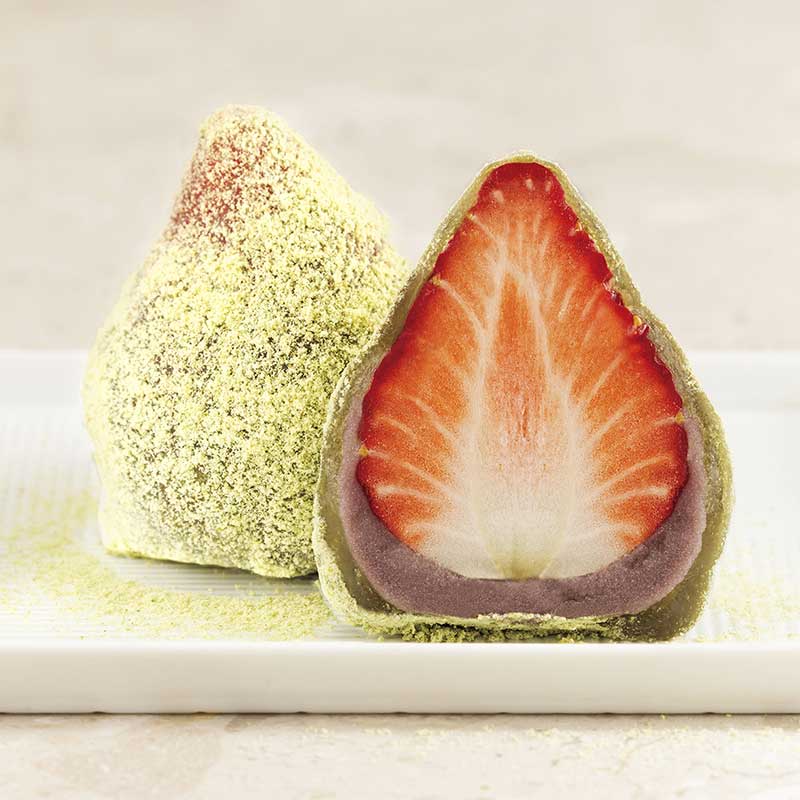 (配送エリア限定) イチゴわらびもち3個入 [A012]