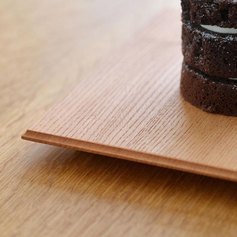 匙面菓子皿 長角 [T102]