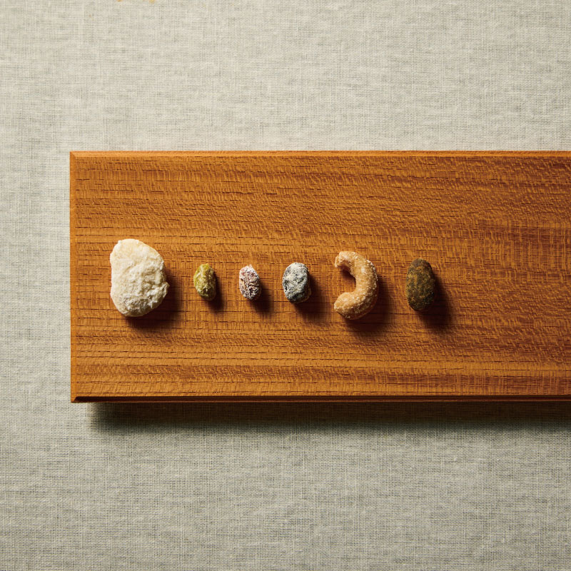 匙面菓子皿 長角 [T102]