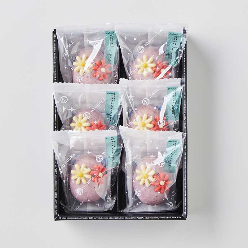 岡モータースさん　可愛い苺 いちごスイートメロディー6個入 [A034BN] | 店舗,吉岡製菓 | 旅する