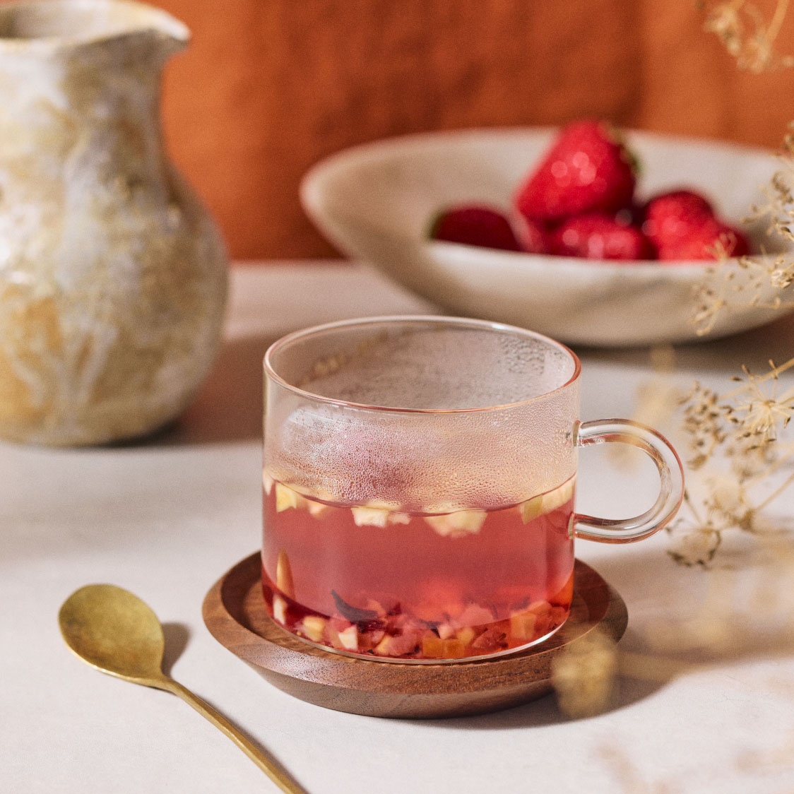 食べられるフルーツ茶 5個セット [T102]