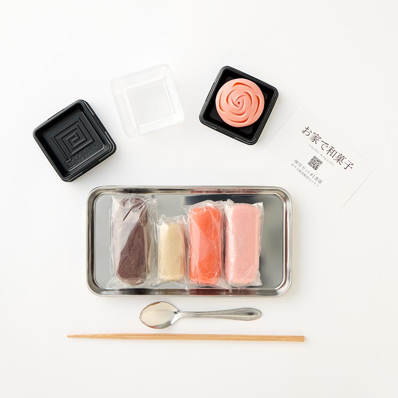 お家で和菓子「煉切・薔薇」 [A025]