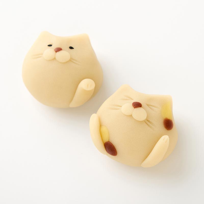 お家で和菓子「煉切・ネコ」 [A025]