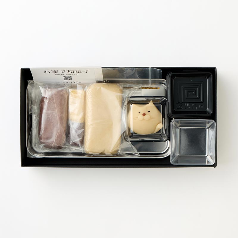 お家で和菓子「煉切・ネコ」 [A025]