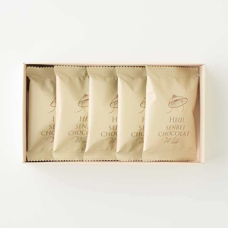 平治煎餅ショコラ ホワイト5枚入[A076B] | 店舗,平治煎餅本店 | 旅する