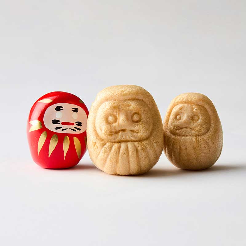 赤だるま入りミニだるま最中 11個入 [A074BN]