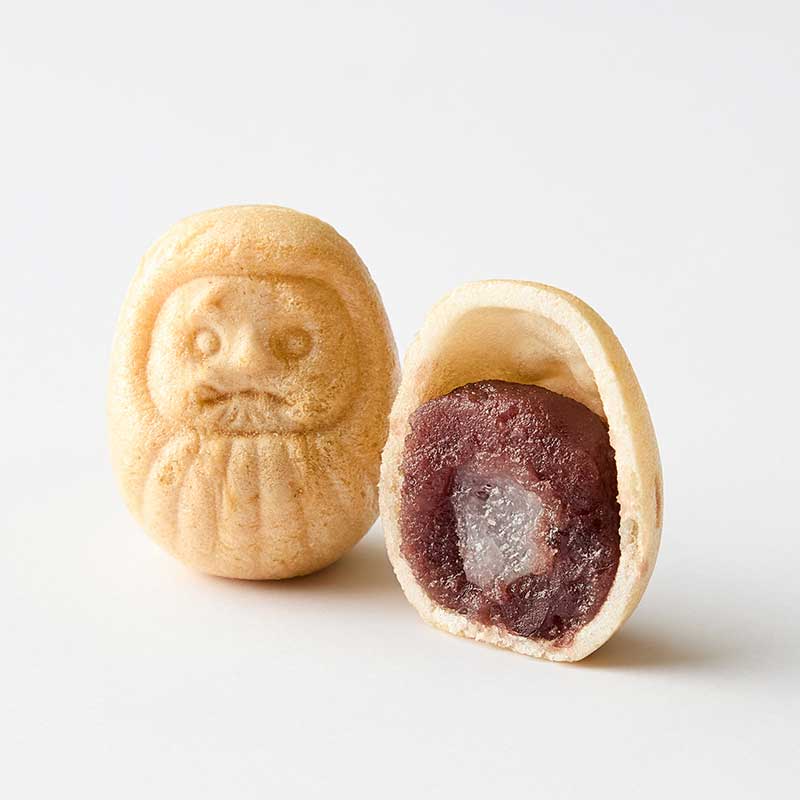 赤だるま入りミニだるま最中 11個入 [A074BN]