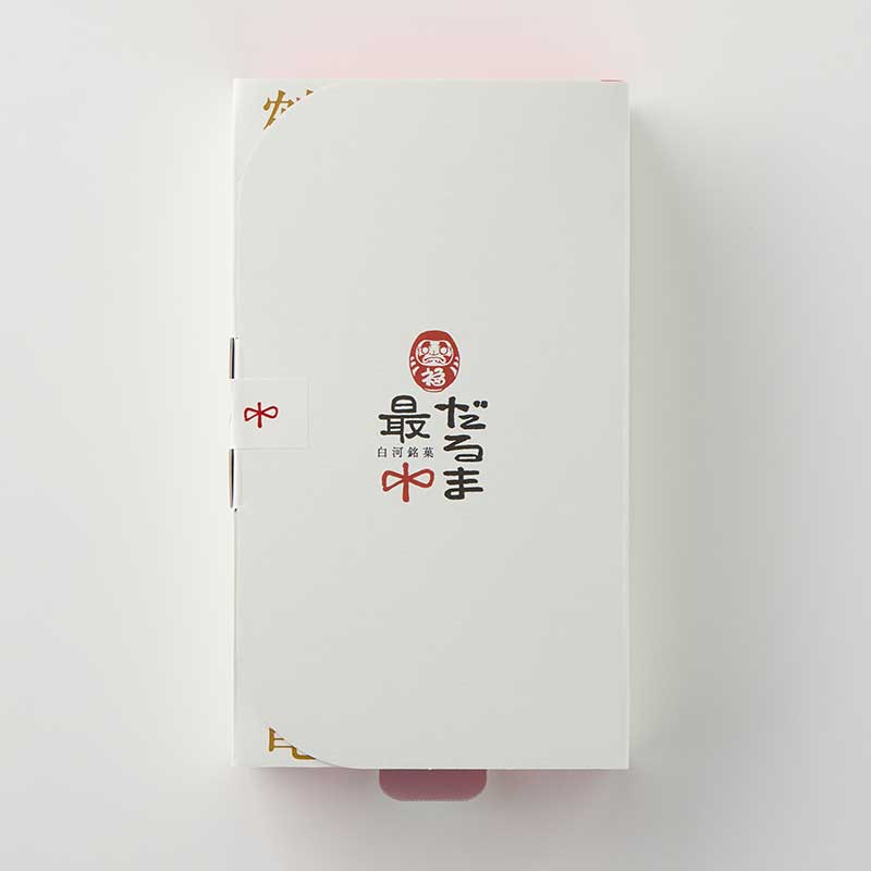 紅白ミニだるま最中　12個入 [A074BN]