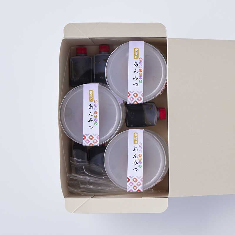 食後のあんみつ 6個入 [A001BN]