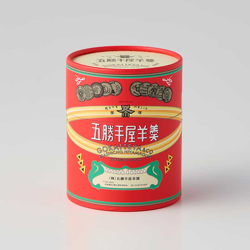 五勝手屋ミニ丸缶羊羹 4本入[A042BN]