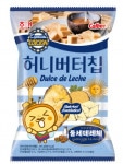 [数量限定]ヘテ ハニーバターチップ(Dulce de Leche)　ミルクキャラメル味　60ｇ 　/ 韓国食品 韓国お菓子 ポテトチップ