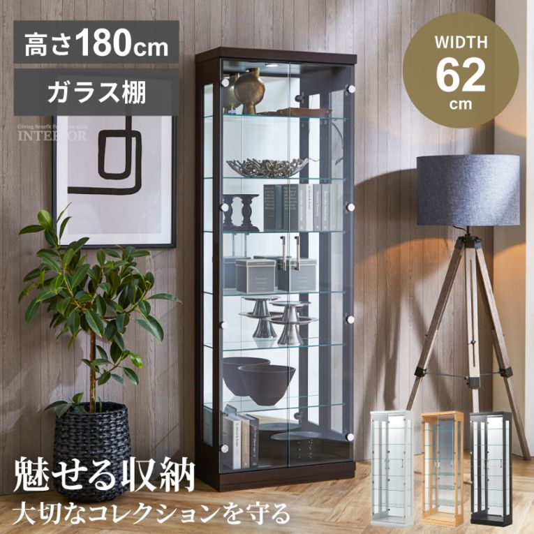 新生活 ガラスコレクションケース ディスプレイラック コレクション