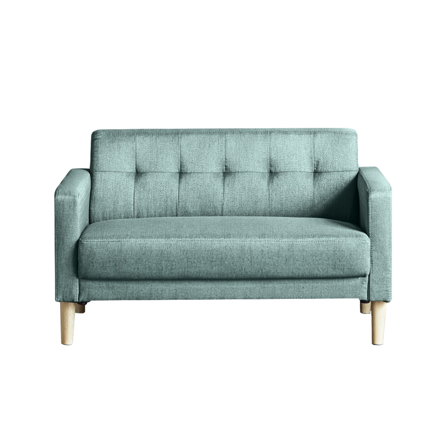 Pure Luxe コンパクトソファ 幅119cm 2人掛け 1人掛け おしゃれ 北欧 ファブリック | 25