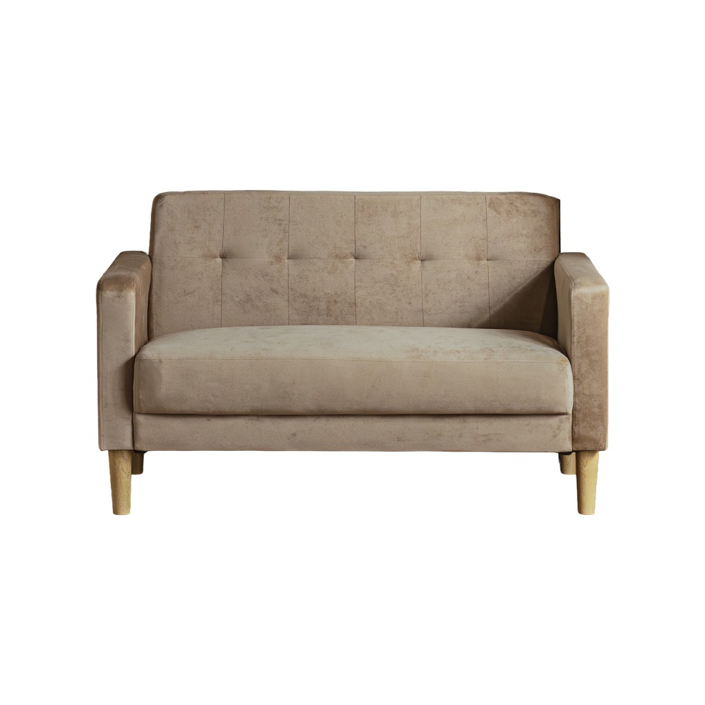 Pure Luxe コンパクトソファ 幅119cm 2人掛け 1人掛け おしゃれ 北欧 ファブリック | 26