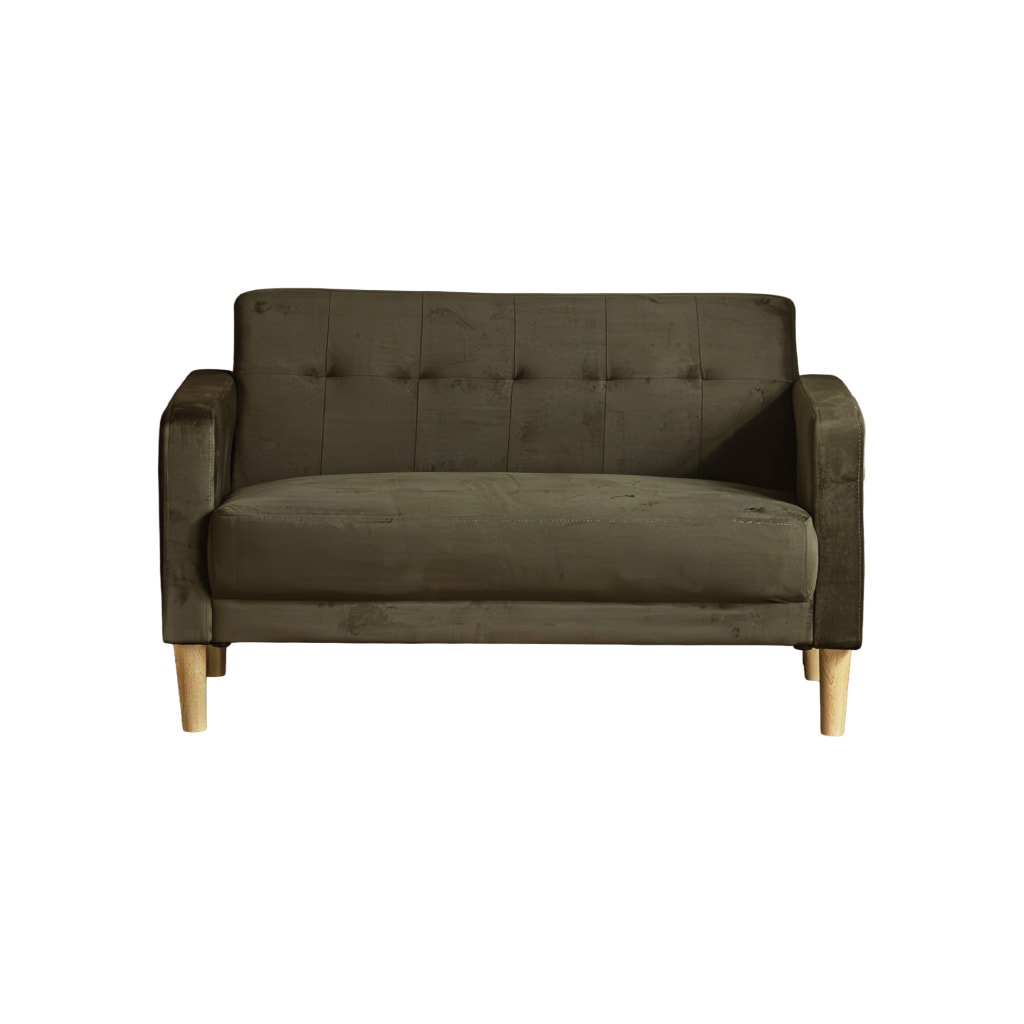 Pure Luxe コンパクトソファ 幅119cm 2人掛け 1人掛け おしゃれ 北欧 ファブリック | 27