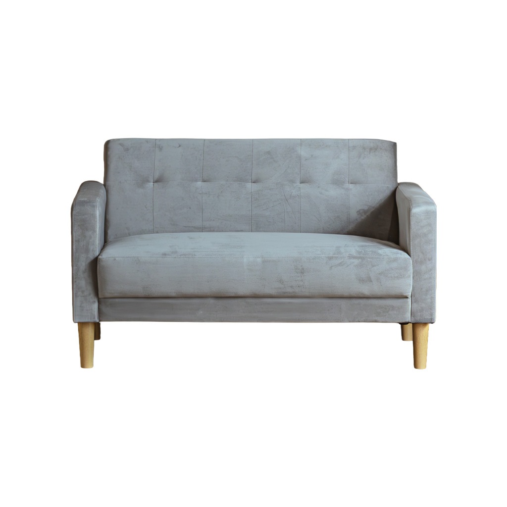 Pure Luxe コンパクトソファ 幅119cm 2人掛け 1人掛け おしゃれ 北欧 ファブリック | 28