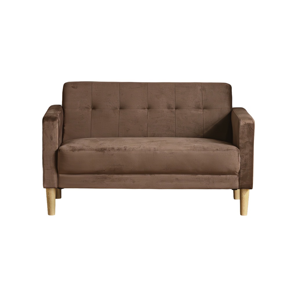 Pure Luxe コンパクトソファ 幅119cm 2人掛け 1人掛け おしゃれ 北欧 ファブリック | 29