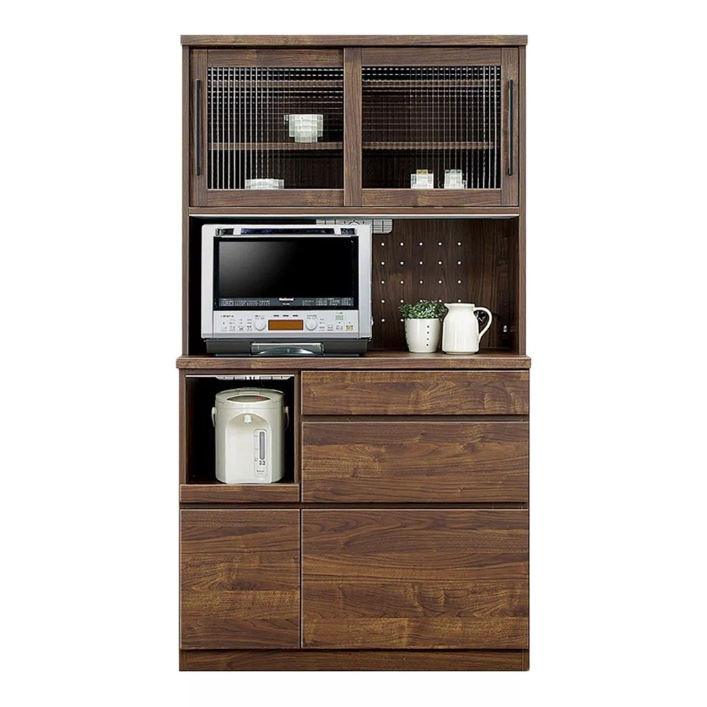 キッチンボード 幅100cm 食器棚 おしゃれ 完成品 オープンボード カップボード 国産 おすすめ | 14