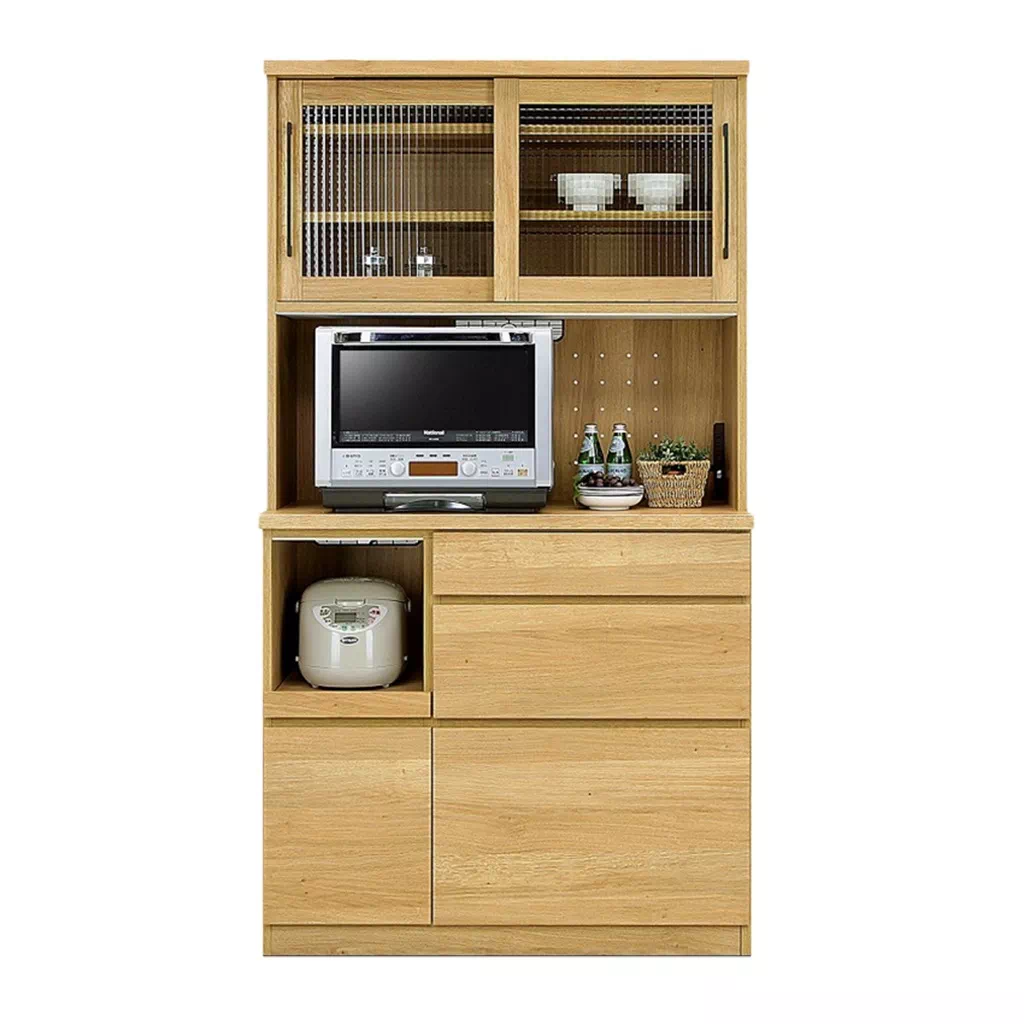 キッチンボード 幅100cm 食器棚 おしゃれ 完成品 オープンボード カップボード 国産 おすすめ | 15
