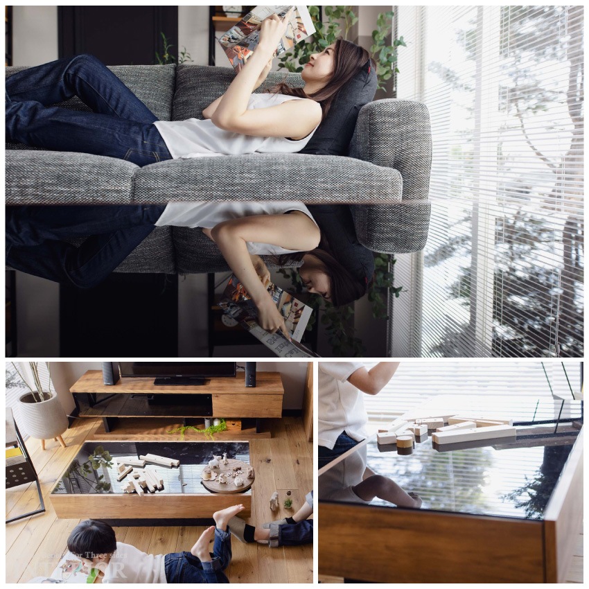 新生活 テーブル ローテーブル センターテーブル 収納 引き出し収納 引き出し 105cm おしゃれ | 4