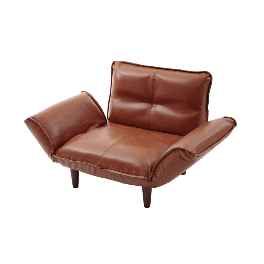 リクライニングソファー 国産 一人用  1人掛け おしゃれ レッド グリーン マスタード ブルー チ | 17