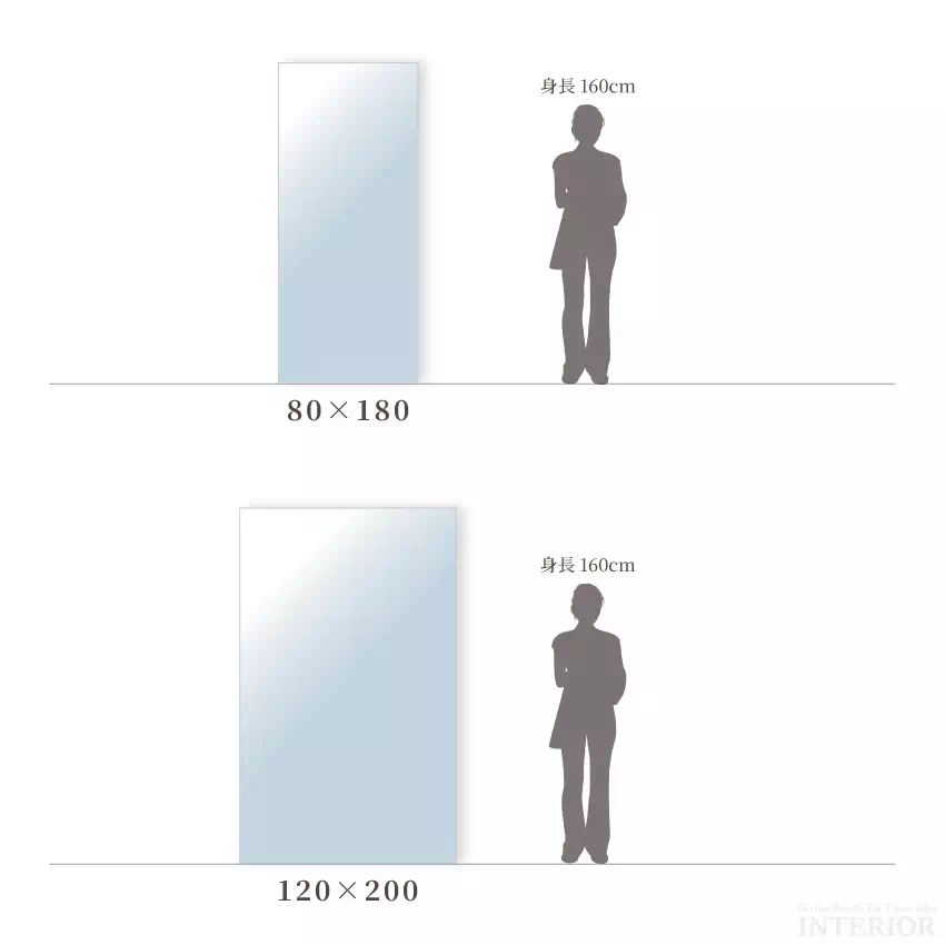 割れない鏡 全身鏡 フィルムミラー 全身ミラー ロングタイプ 超軽量 割れない ミラー 鏡 180c | 16