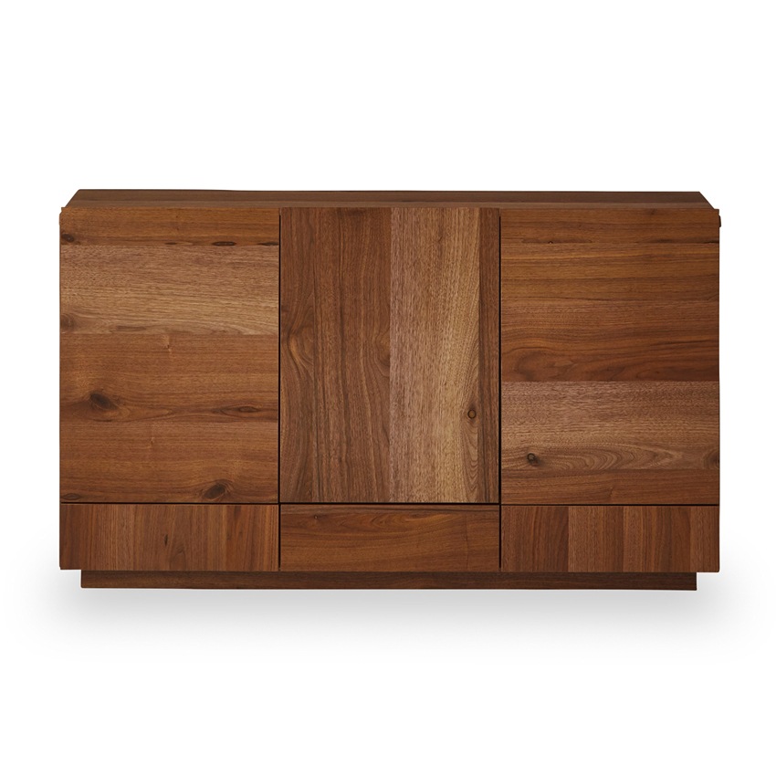 新生活 キャビネット 120幅 日本製 おしゃれ チェスト ロータイプ リビングボード サイドボード | 9