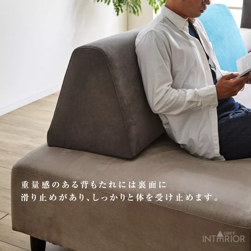 カウチソファ おしゃれ 4人掛け グレー ブルー アイランドソファ おすすめ リビングソファー コー | 5