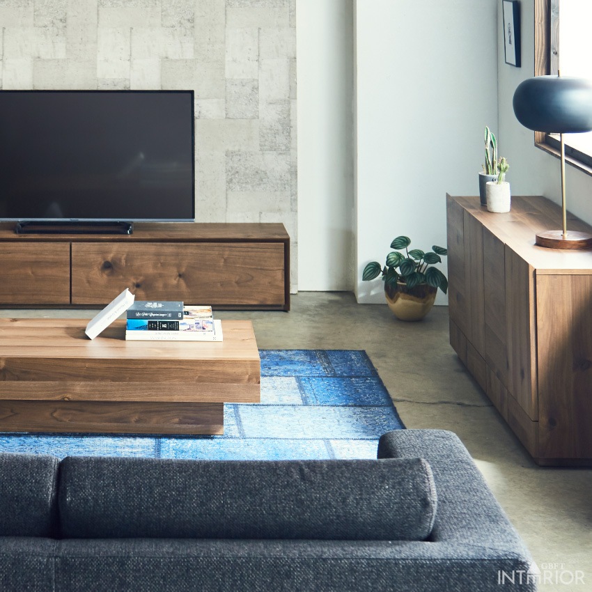 新生活 キャビネット 160幅 おしゃれ ニッポネア チェスト テレビ台 ロータイプ 木製 リビング | 6